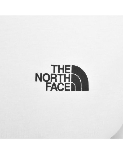 The North Face White Redbox Celebration T Shirt for men