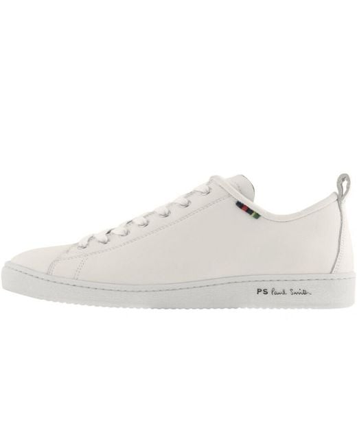 Paul Smith White Miyata Trainers for men