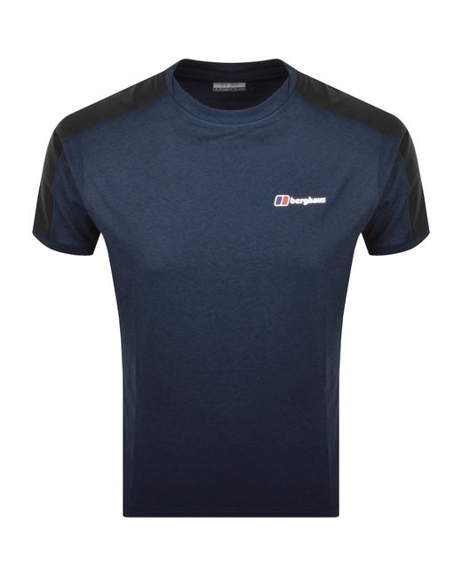 Berghaus Blue Farndale Tech T Shirt Dark for men