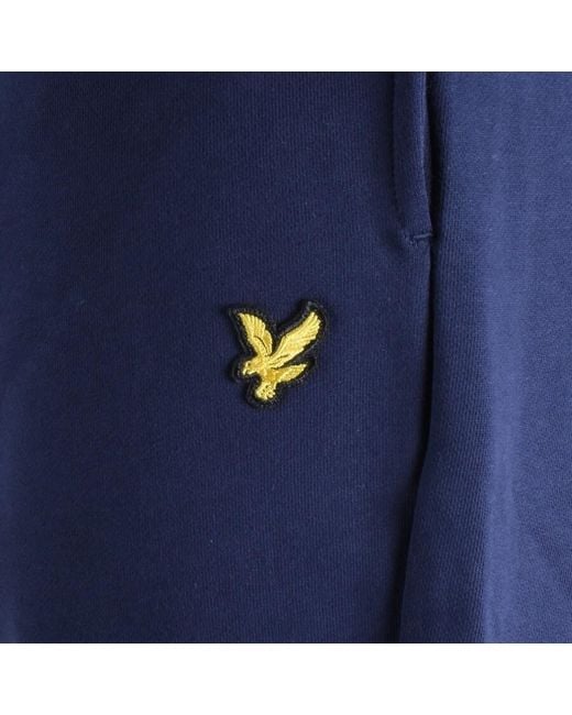 Lyle & Scott Blue Sweat Shorts for men