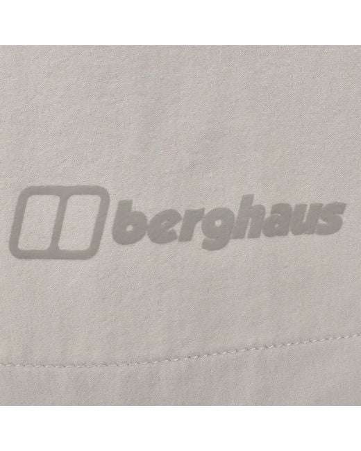 Berghaus Gray Wandermoor Shorts for men