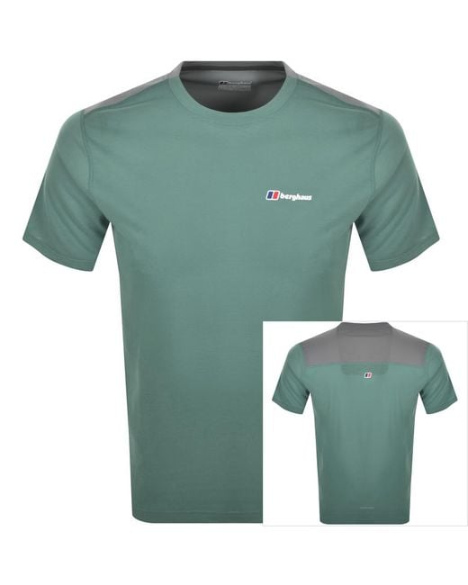 Berghaus Green Terrain Trek Tech T Shirt for men