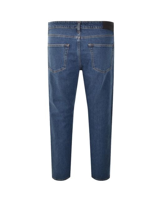 Calvin Klein Blue Tapered Fit Jeans for men