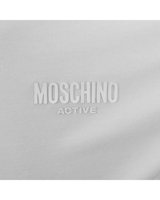 Moschino Gray Active T Shirt for men