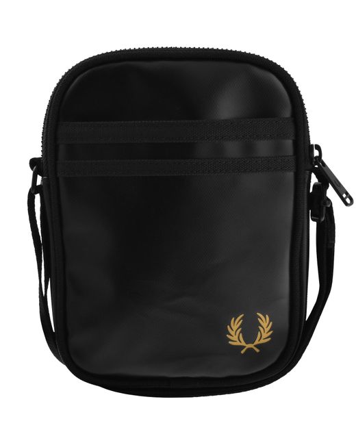 Fred Perry Black Crossbody Bag for men