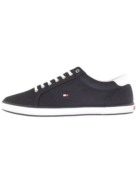 Tommy Hilfiger Blue Essential Logo Trainers for men