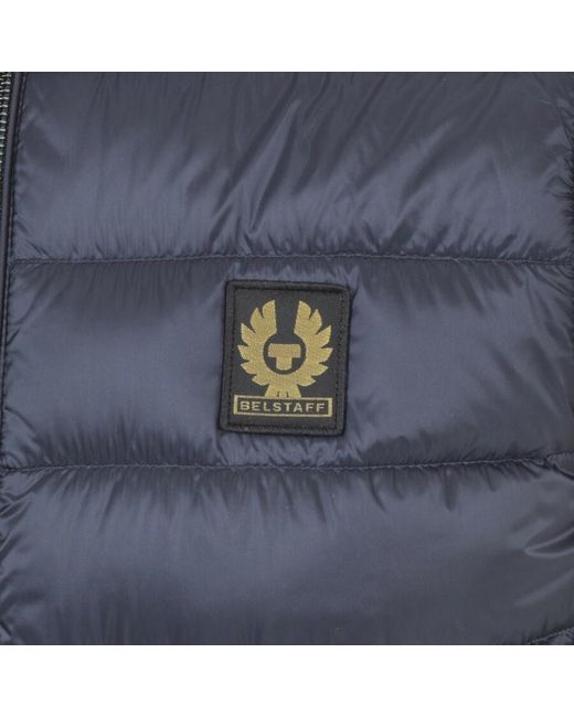 Belstaff Blue Circuit Padded Gilet for men
