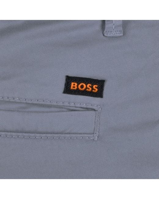 Boss Blue Boss Chino Slim Shorts for men