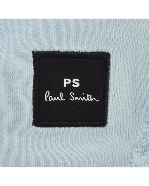 Paul Smith Blue Regular Crew Neck T Shirt for men