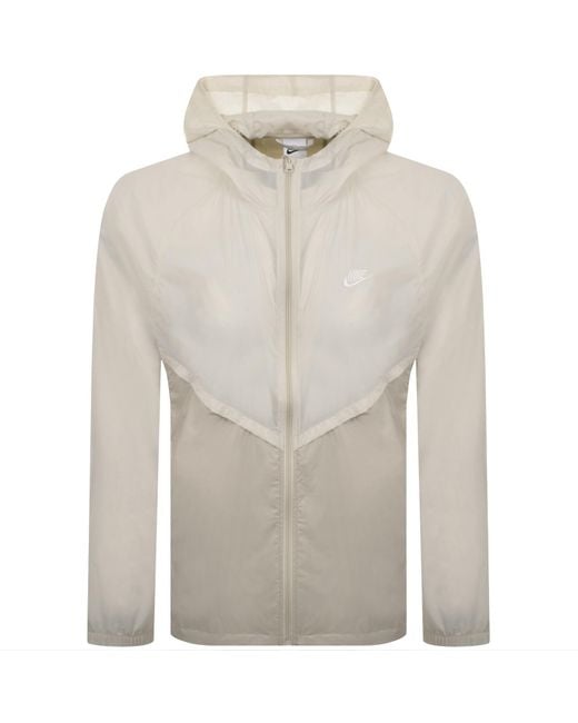 Nike Gray Tech Windrunner Unlined Jacket for men