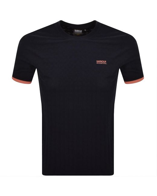 Barbour Black Langston T Shirt for men