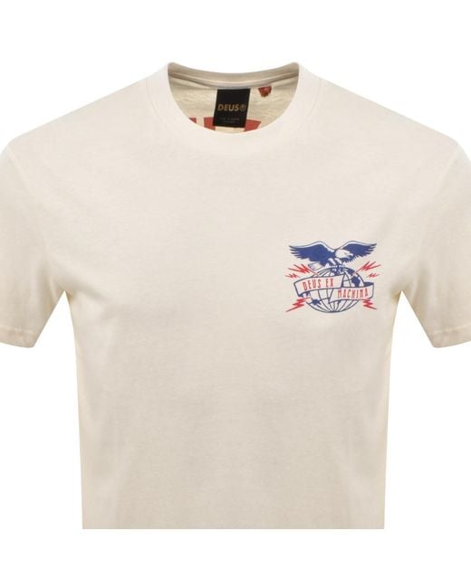 Deus Ex Machina White Claw T Shirt for men