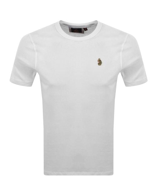 Luke 1977 Gray Traffs Core T Shirt for men