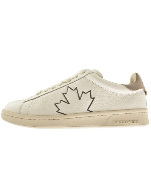DSquared² Natural Boxer Trainers Off for men
