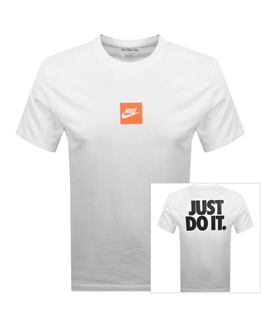 Nike White Sportswear T Shirt for men