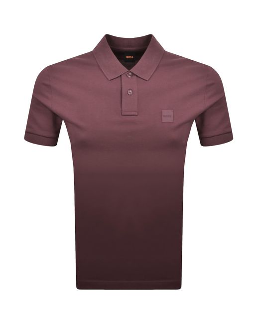 Boss Purple Boss Passenger Polo T Shirt for men