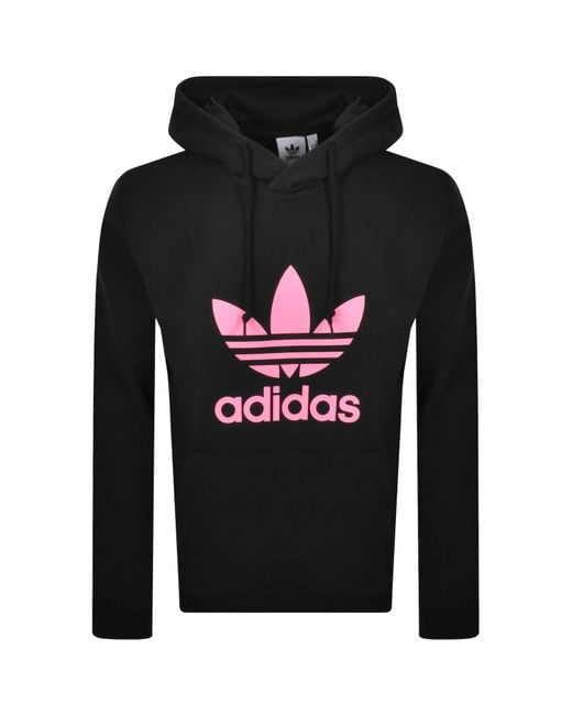 Adidas Originals Black Logo Hoodie for men