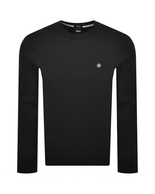 BOSS BUSINESS Black Boss C Townley T Shirt for men