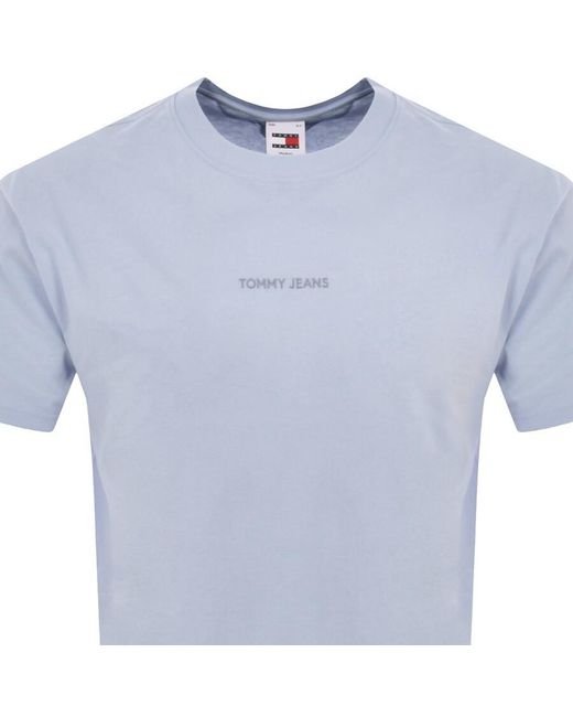 Tommy Hilfiger Blue New Classics Logo T Shirt for men