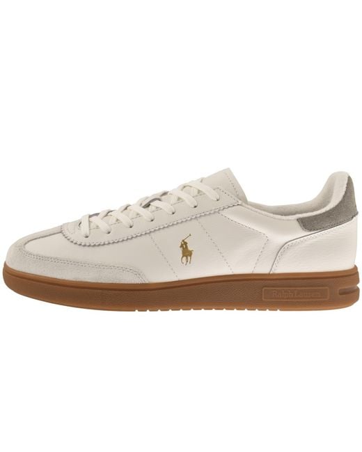 Ralph Lauren White Bedford Pp Trainers for men