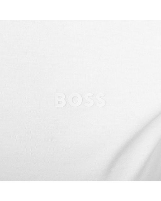 BOSS BUSINESS White Boss H Tessler 200 Slim Fit T Shirt for men