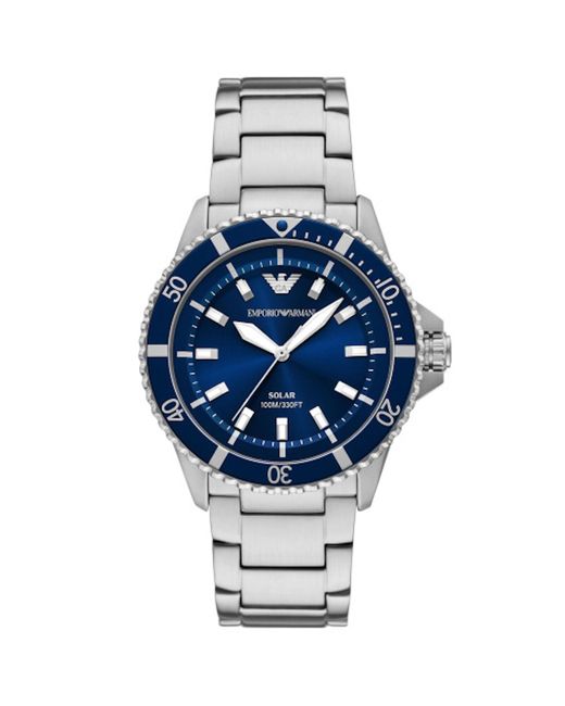 Armani Metallic Emporio World Explorer Watch for men
