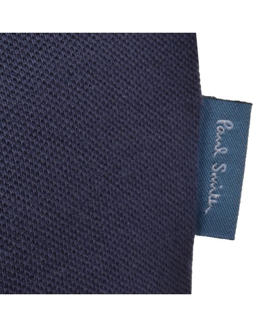 Paul Smith Blue Tipped Polo T Shirt for men