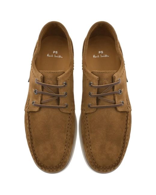 Paul Smith Brown Pebble Shoes for men