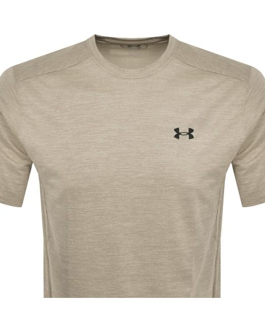 Under Armour Gray Tech Vent T Shirt for men