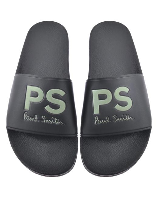 Paul Smith Black Zed Sliders for men