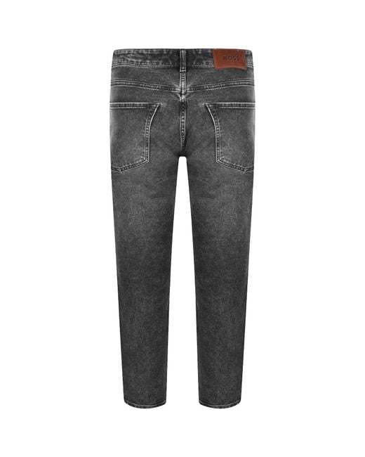 BOSS BUSINESS Gray Boss Re Maine Regular Fit Jeans for men