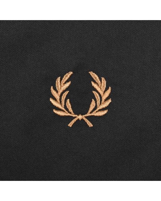 Fred Perry Black Caban Jacket for men