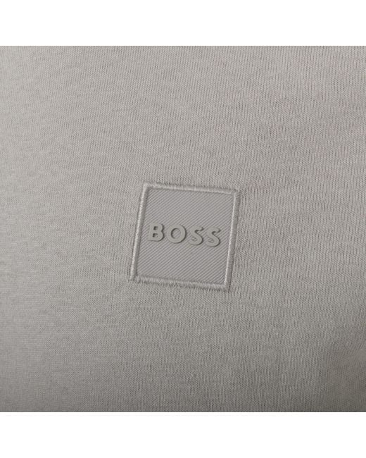 Boss Gray Boss Tacks T Shirt Light for men
