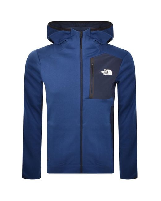 The North Face Blue Full Zip Hoodie Estate for men