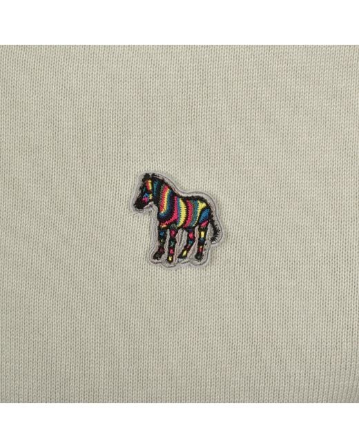Paul Smith Gray Short Sleeve Knit Jumper for men