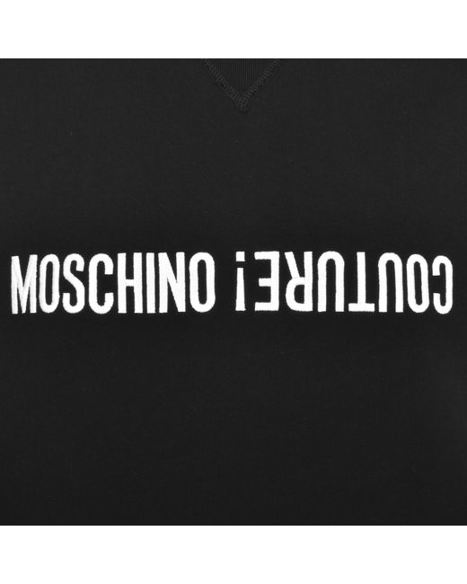 Moschino Black Hoodie for men