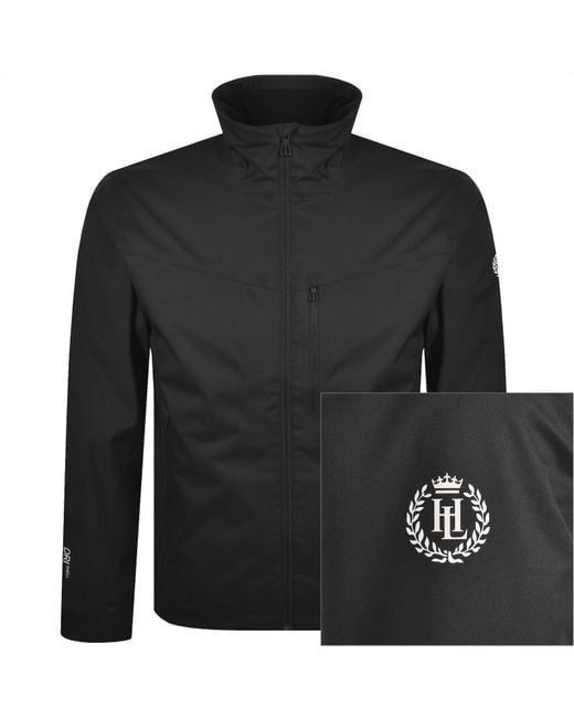 Henri Lloyd Black Cool Breeze Hoodless Jacket for men
