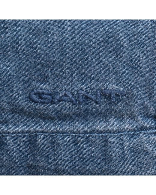 Gant Blue Denim Shorts for men