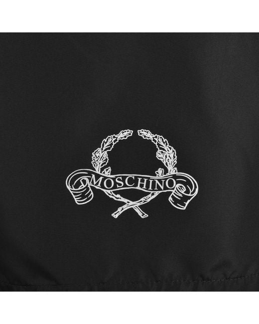 Moschino Black Swim Shorts for men
