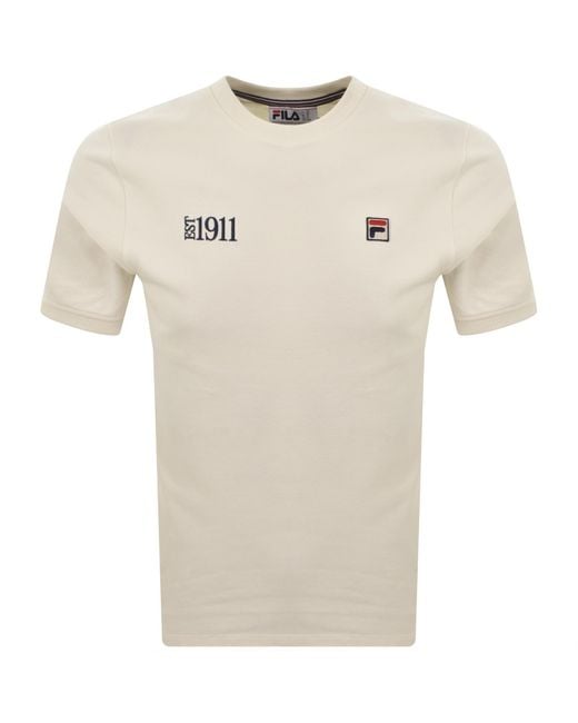 Fila Natural Fila Silvio Simple T Shirt for men