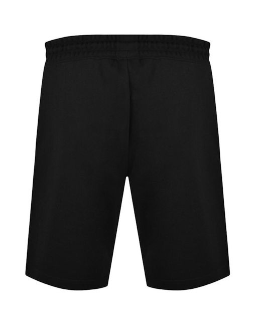 HUGO Black Lounge Sporty Logo Shorts for men