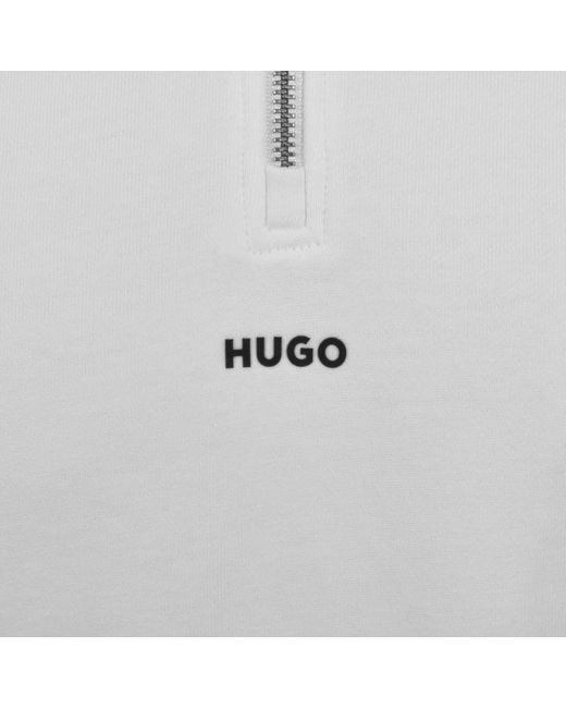 HUGO Gray Durty244 Sweatshirt for men