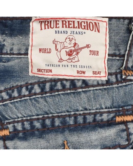 True Religion Ricky Super T Flap Jeans in Blue for Men | Lyst