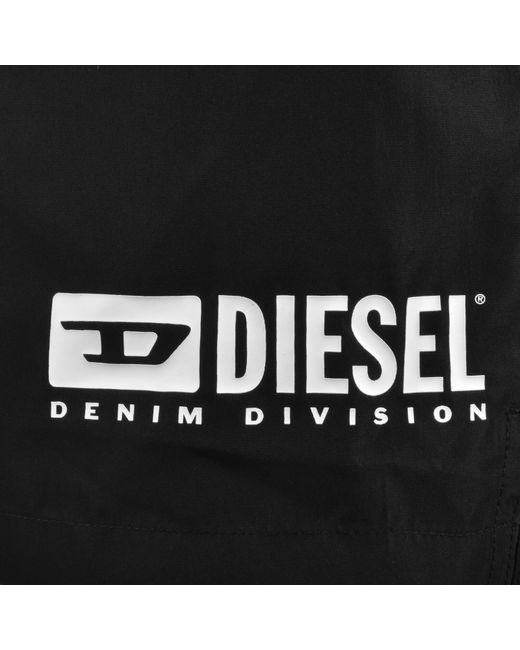 DIESEL Black Ken 37 Swim Shorts for men