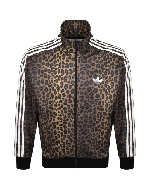 Adidas Originals Gray Firebird Track Top for men