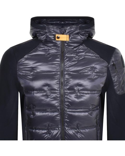 Parajumpers Blue Gyles Hooded Jacket for men