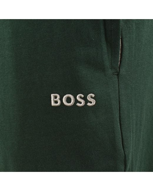 BOSS BUSINESS Green Boss Mix And Match Joggers Dark for men