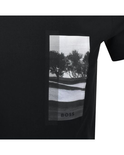 Boss Black Boss Tee Desert Tech Sj T Shirt for men