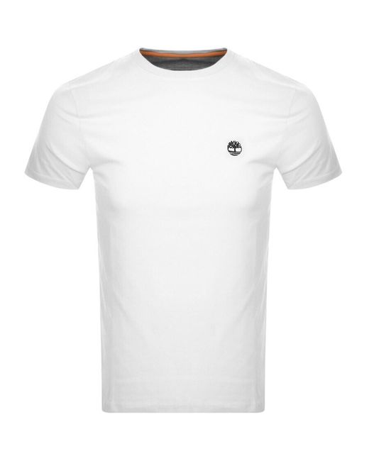 Timberland White Dunstan River T Shirt for men