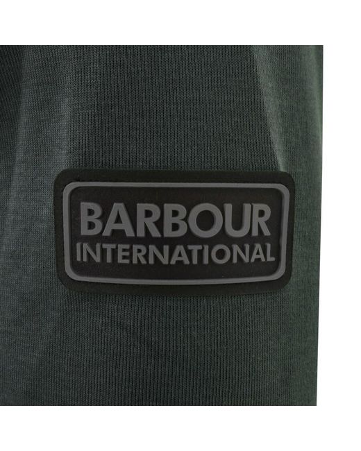 Barbour Green Sprint Sweatshirt for men